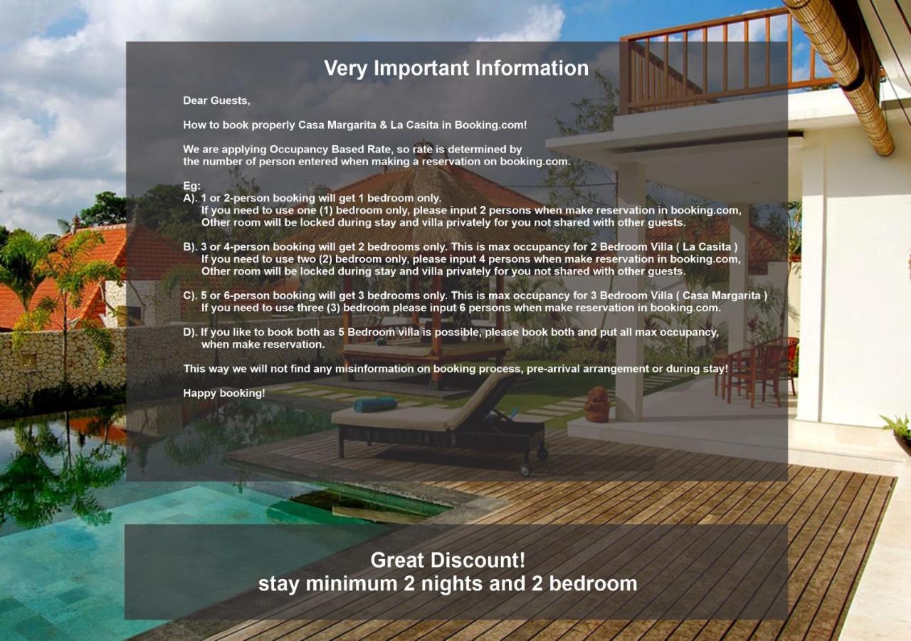 Casa Margarita Bali Βίλα Canggu Εξωτερικό φωτογραφία